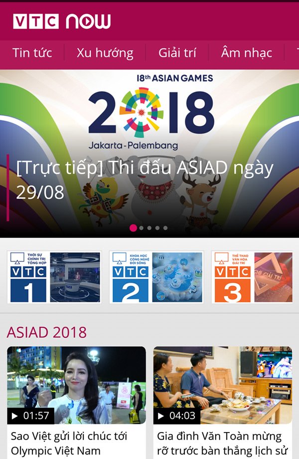 Cách cài ứng dụng VTC Now trên máy tính để xem U23 Việt Nam