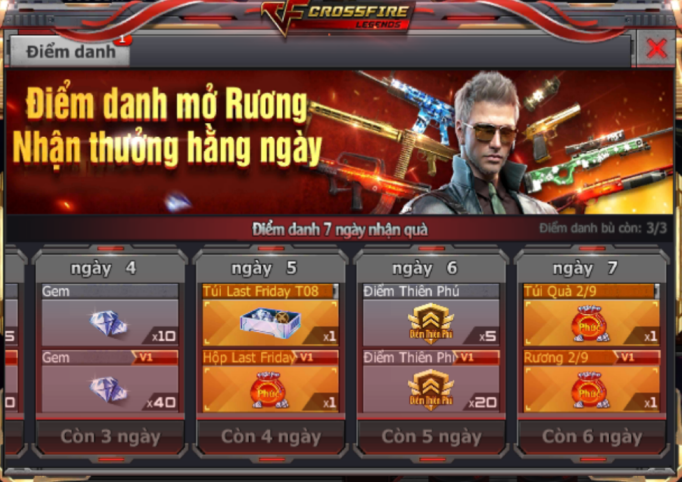 Xạ Thủ CFL tưng bừng nhận quà ngon vào cuối tháng 8 và đón ngay sự kiện 2 tháng 9 cực hấp dẫn