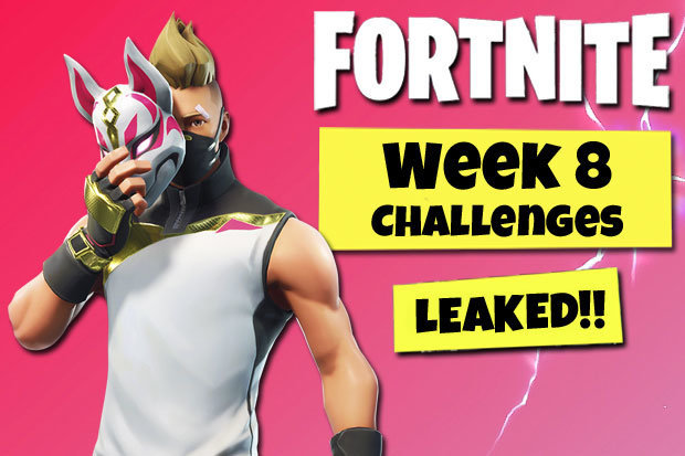 Fortnite: Hé lộ Challenge Tuần 8 trước giờ ra mắt