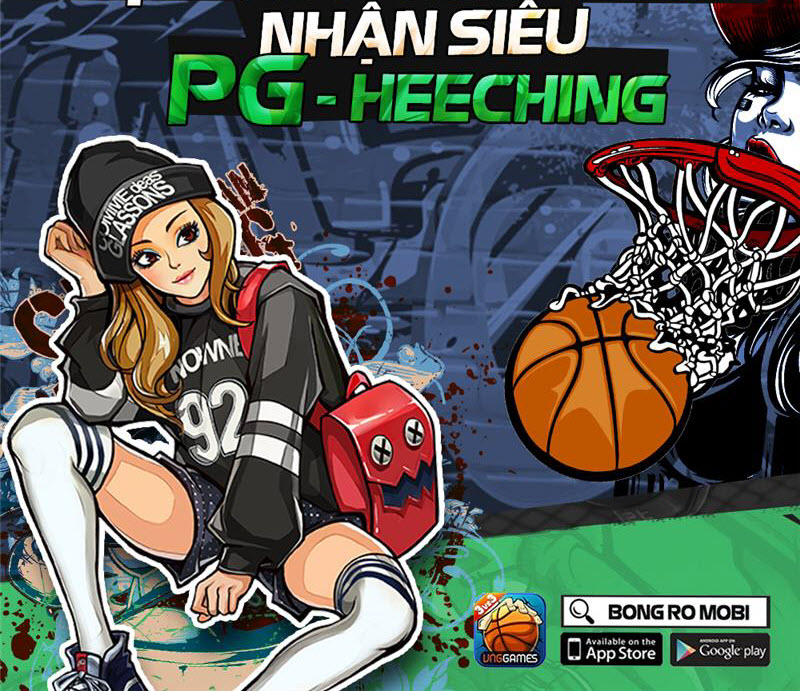 Bóng Rổ Mobi VNG: Game thủ Việt săn đón PG Heeching cực xịn cực xinh