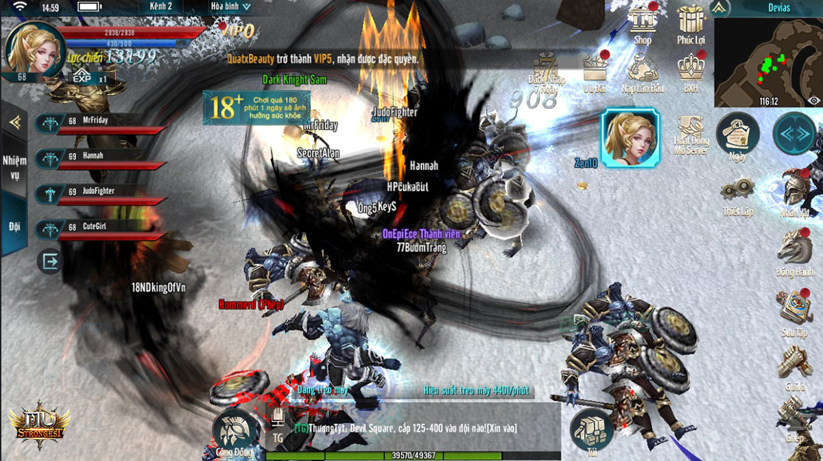 MU Strongest đang vươn mình chạm đến một cộng đồng MMORPG đúng chất