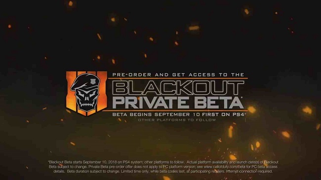 Call of Duty: Black Ops 4 Blackout Beta chính thức diễn ra giữa tháng 9