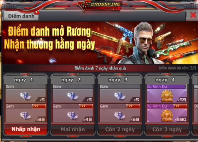 CrossFire Legends: Tháng 9 tựu trường nhận quà thả ga