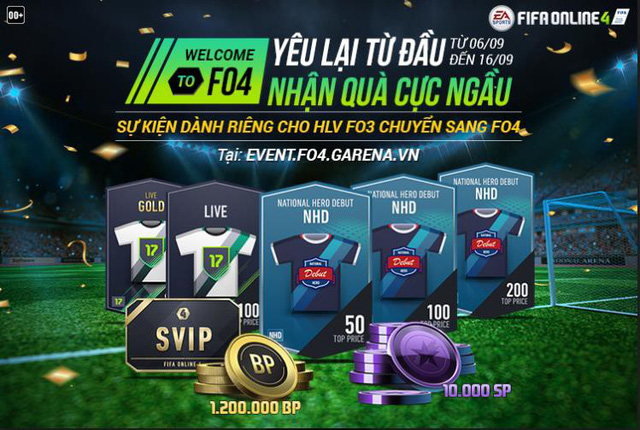 Garena lại khiến cho cộng đồng FIFA online 4 được 1 phen dậy sóng