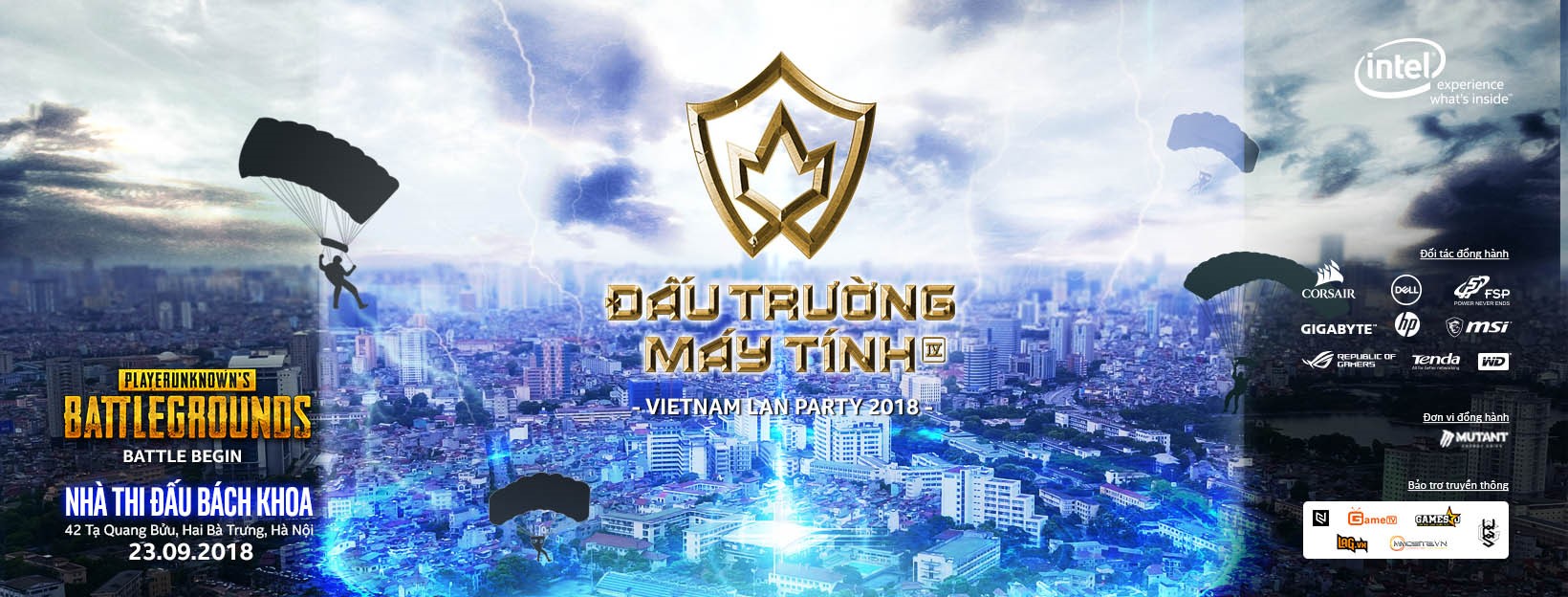 Vietnam LAN Party 2018 - Đấu Trường Máy Tính khởi tranh trong tháng 9