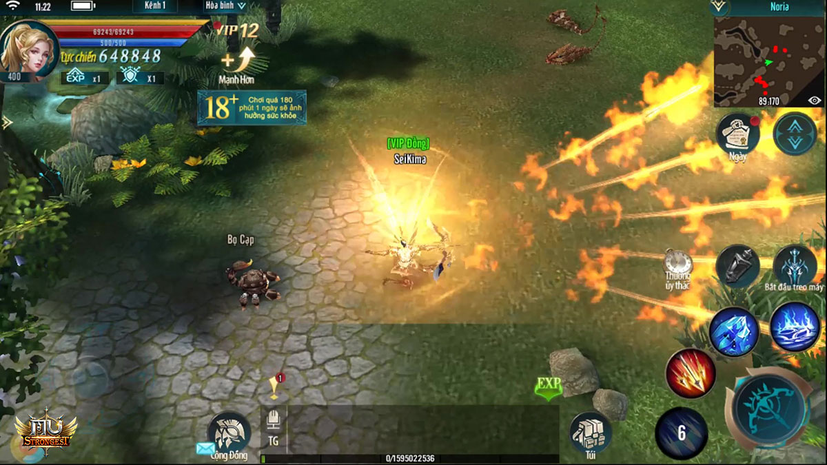 [Infographic] Bộ kỹ năng ẩn chứa sự “nguy hiểm chết người” của Elf trong MU Strongest