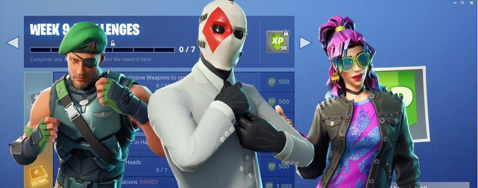 Fortnite: Hướng dẫn cách làm toàn bộ Challenge Week 9 Season 5