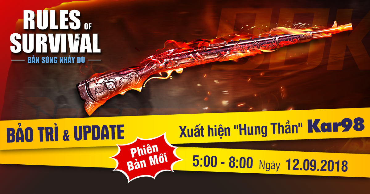 Bản tin ROS Mobile: “Hung thần” Kar98 chính thức xuất hiện 