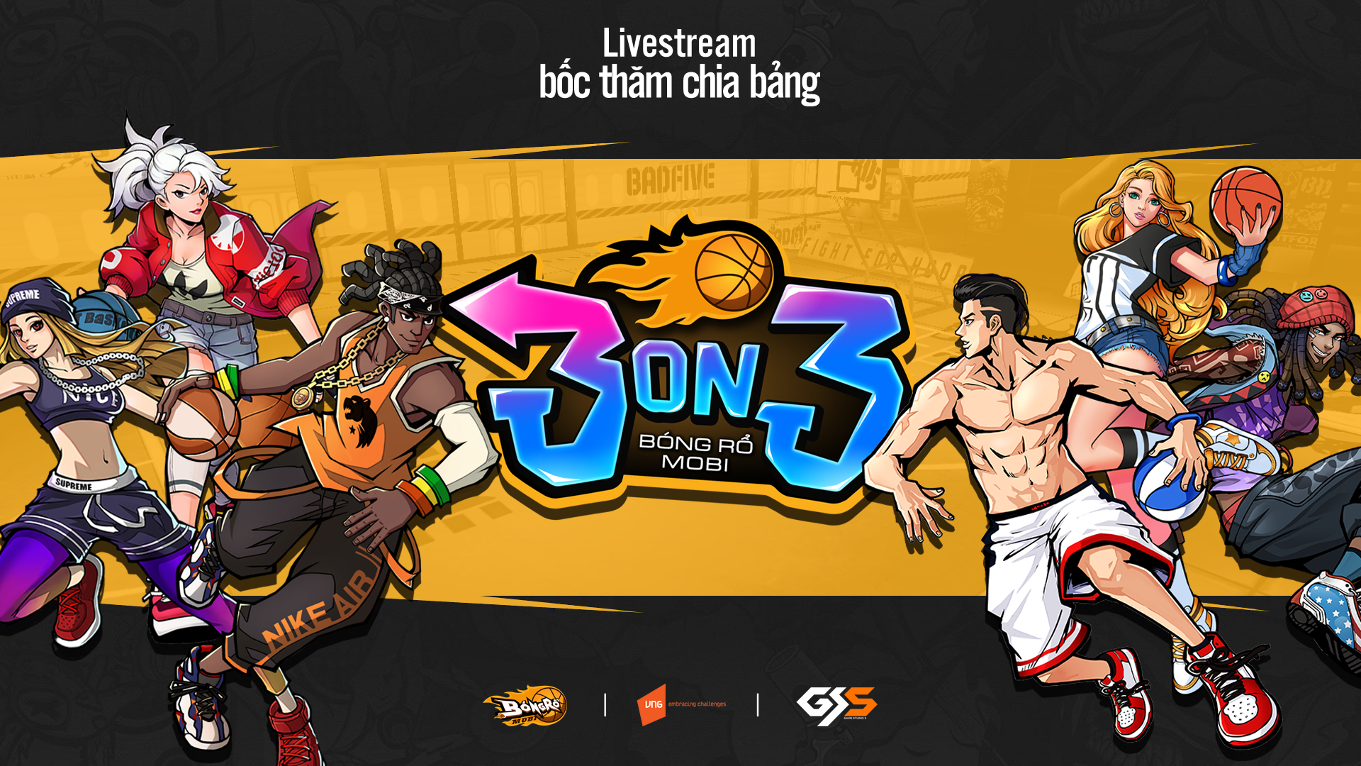 Giải đấu Bóng Rổ Mobi đường phố 3on3 quy tụ 75 đội tuyển tranh tài trên cả nước