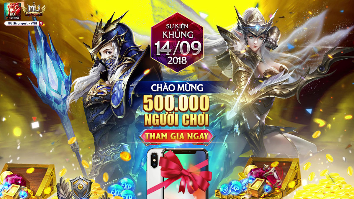 Sự kiện hot nhất làng game Việt diễn ra ở  MU Strongest vào ngày 14/9