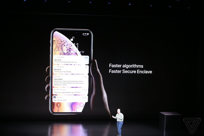 Face ID của iPhone XS và XS Max sẽ nhanh hơn nhiều so với iPhone X