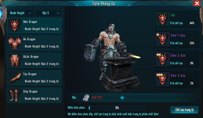 MU Strongest: Giới thiệu hệ thống Rèn và những điều bạn cần biết