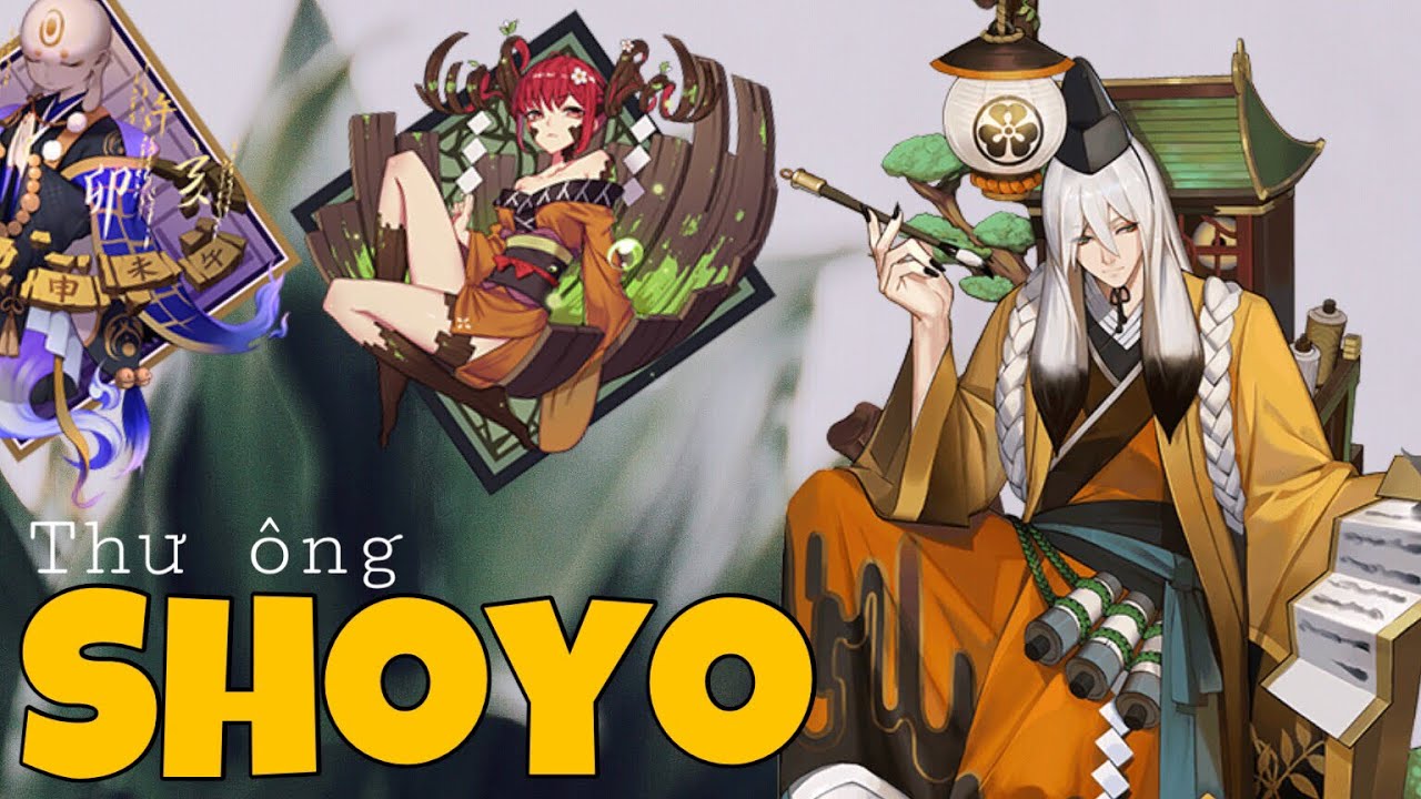 Âm Dương Sư: Hướng dẫn Shoyou - Thư Ông siêu hỗ trợ cả phòng thủ lẫn sát thương