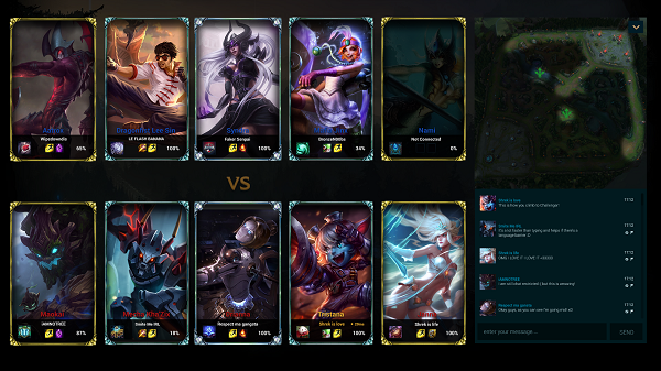 LMHT: Riot thiết kế lại màn hình tải trận, cho phép người chơi có thể bàn chiến thuật với nhau trong lúc chờ trận đấu