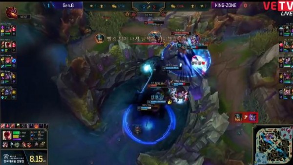 LMHT: Gen.G đại thắng 3-0 trước KingZone, thẳng tiến đến CKTG 2018