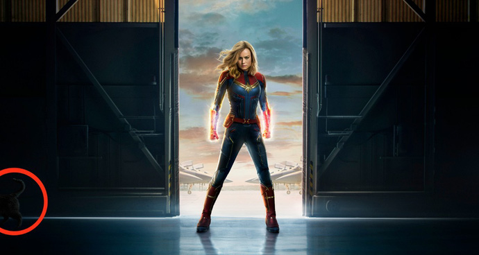 Poster của Captain Marvel hé lộ một nhân vật vô cùng đặc biệt chỉ có fan hâm mộ mới đoán ra