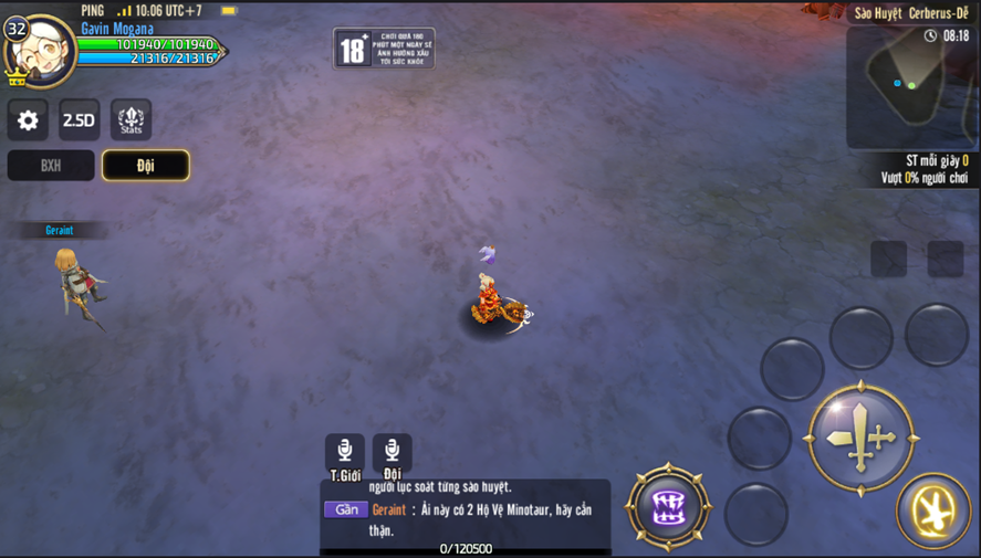 Dragon Nest M - Hướng dẫn cách chỉnh góc nhìn trong game sao cho thuận tiện nhất