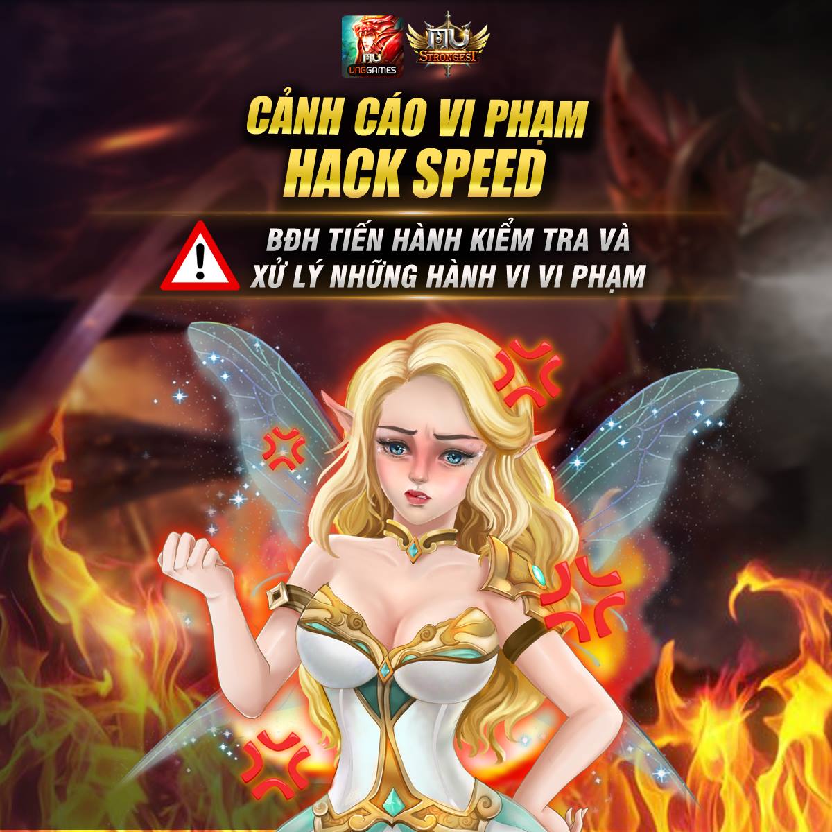Đã xuất hiện tình trạng ‘hack Speed’ trong tựa game MU Strongest