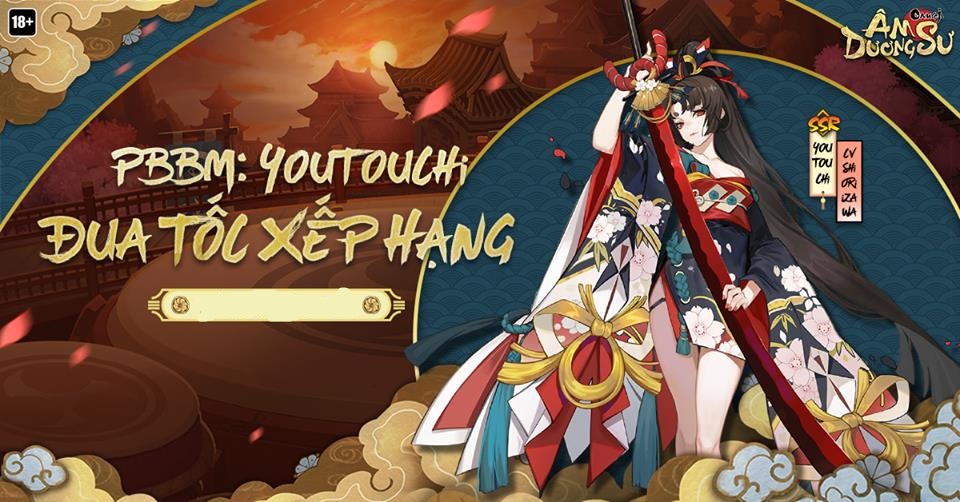 Âm Dương Sư: Hướng dẫn Đua Tốc PBBM Yêu Đao Cơ với đội hình nhanh nhất Top 1 server