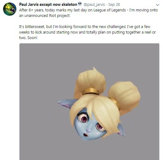 Nhân viên thiết kế của Riot hé lộ dự án game nhập vai mới, liệu LMHT có bị hắt hủi?