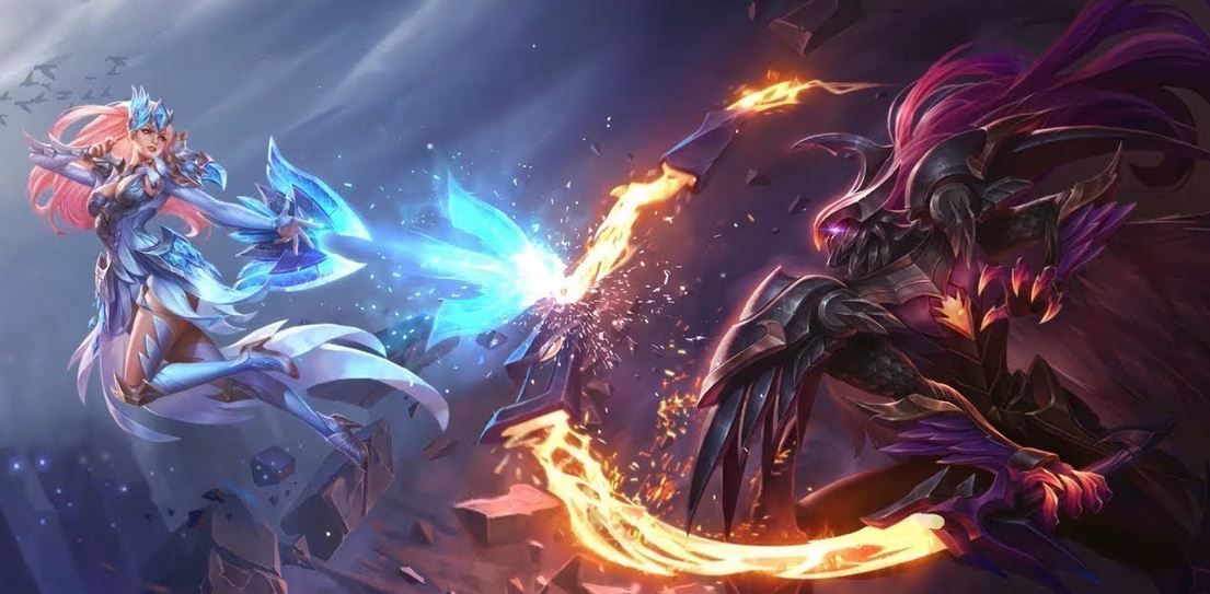 Liên Quân Mobile: Lindis Quang Thánh Tiễn và Omen Ám Tử Đao - Chuyện tình 2 chiến tuyến