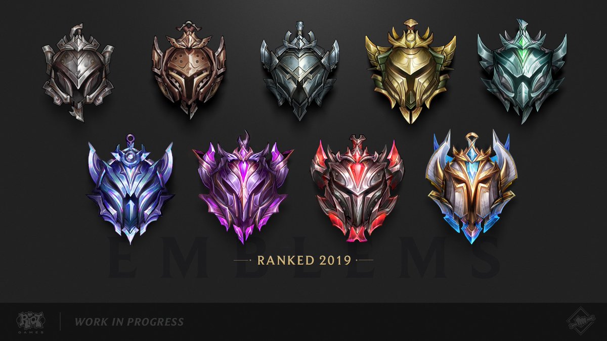 Riot ra mắt thêm 2 biểu tượng cuối cùng cho Đại Cao Thủ và Thách Đấu mùa giải 2019