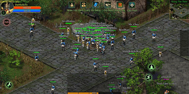 Võ Lâm Truyền Kỳ 1 Mobile: Game thủ tham gia test đông như trẩy hội