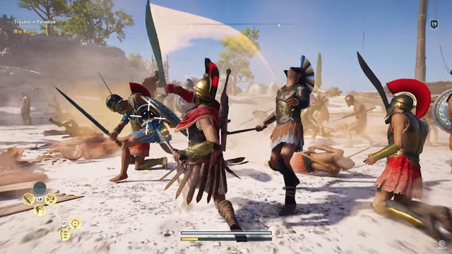 Bất ngờ! Assassin's Creed Odyssey cũng có chế độ "PUBG"