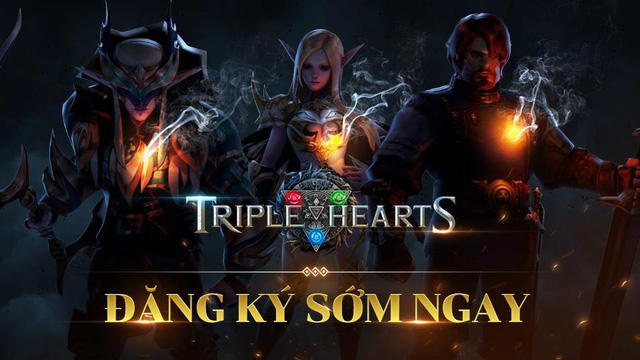 Triple Hearts - Game đối kháng chiến thuật thời gian thực siêu hấp dẫn sắp có bản toàn cầu, game thủ Việt có thể tham gia trải nghiệm