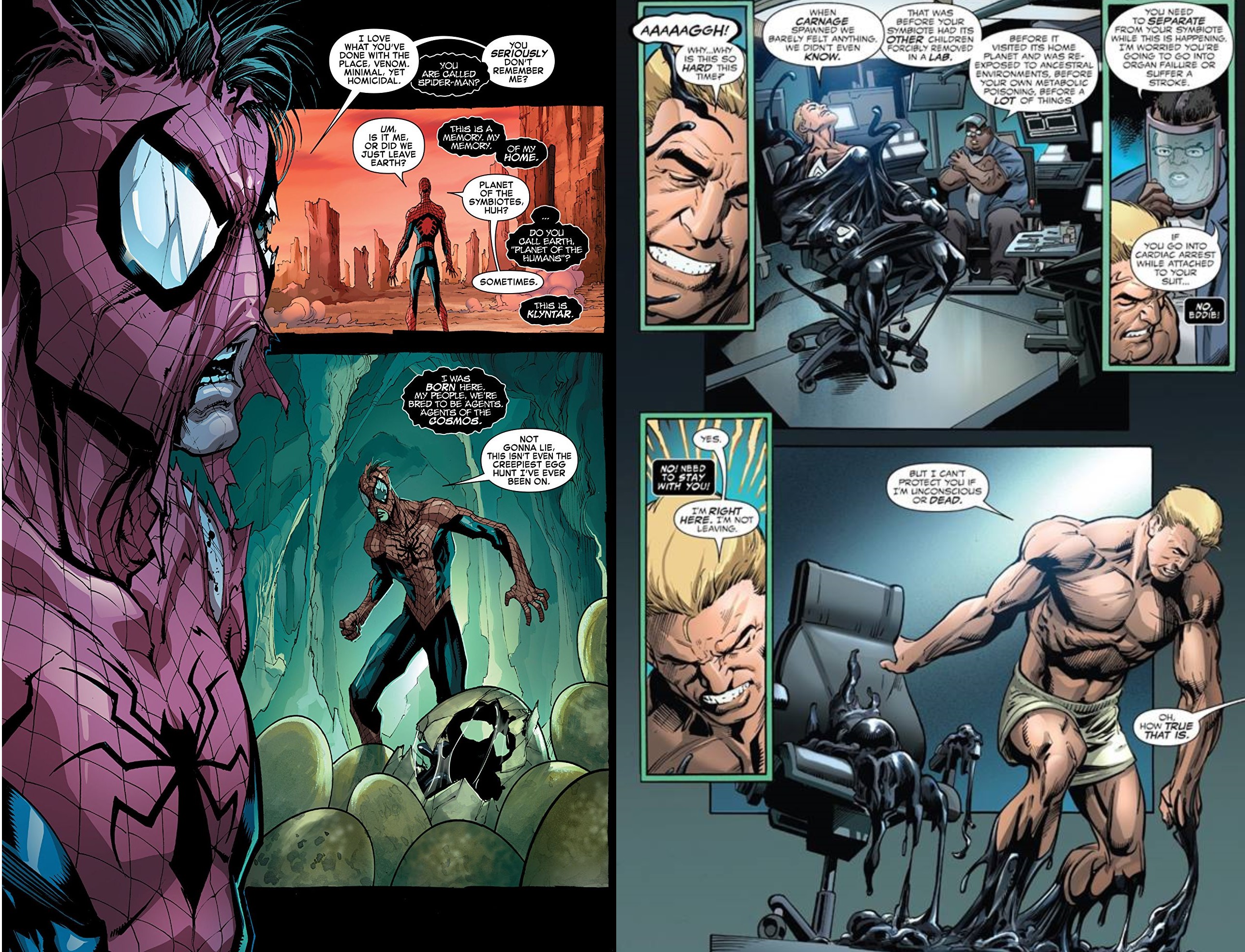 Venom - Liệu bạn đã biết những Symbiote sinh sản như thế nào ? 