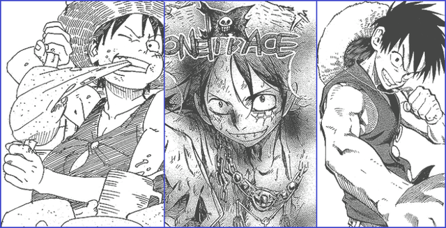 One Piece: Luffy Mũ Rơm "khác lạ" dưới nét vẽ của 10 Mangaka nổi tiếng