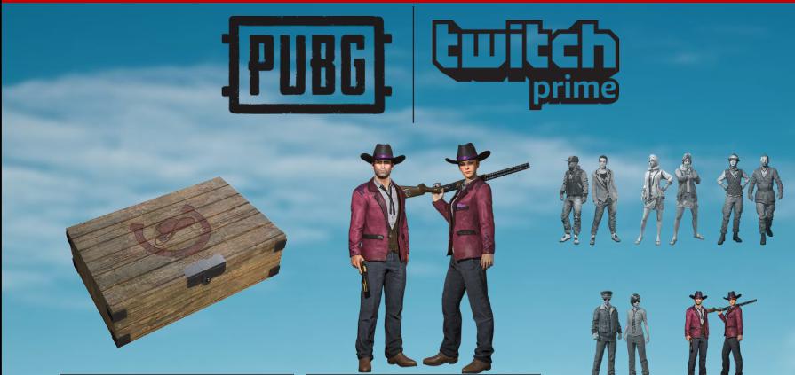 PUBG Hướng dẫn nhận set Gunslinger crate trên Twitch Prime hoàn toàn miễn phí