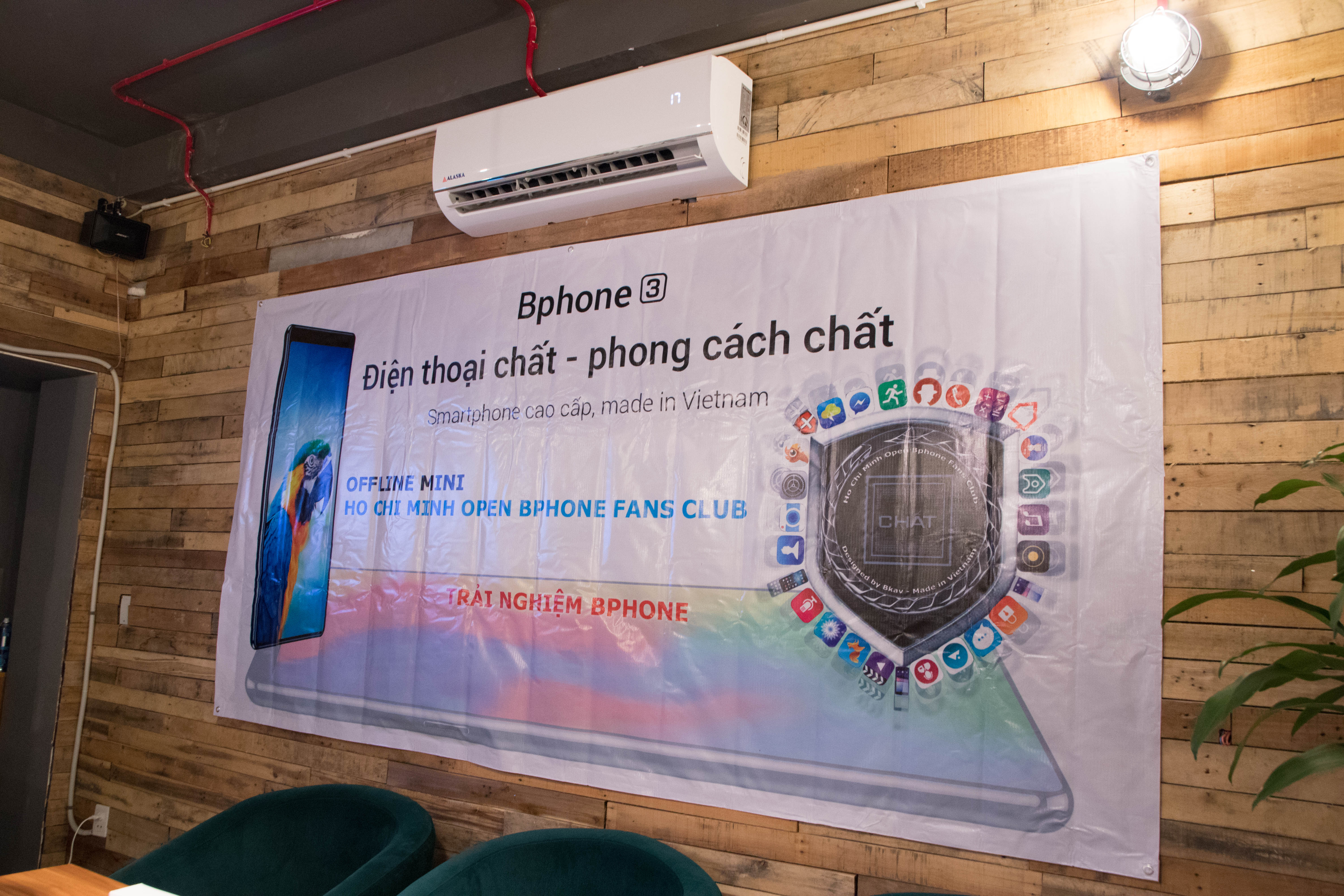 Offline mini Bphone Fan Club - Hồ Chí Minh ngày 19/10/2018 và trên tay smartphone chất Made in Việt Nam