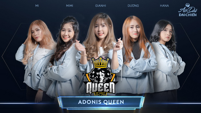 Liên Quân Mobile: Cùng điểm qua các bóng hồng sẽ tham gia Áo Dài Đại Chiến - Team Adonis!