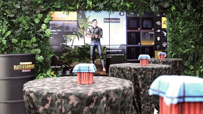 Cửa hàng bán điện thoại với chủ đề PUBG cực chất vừa được OPPO hé lộ