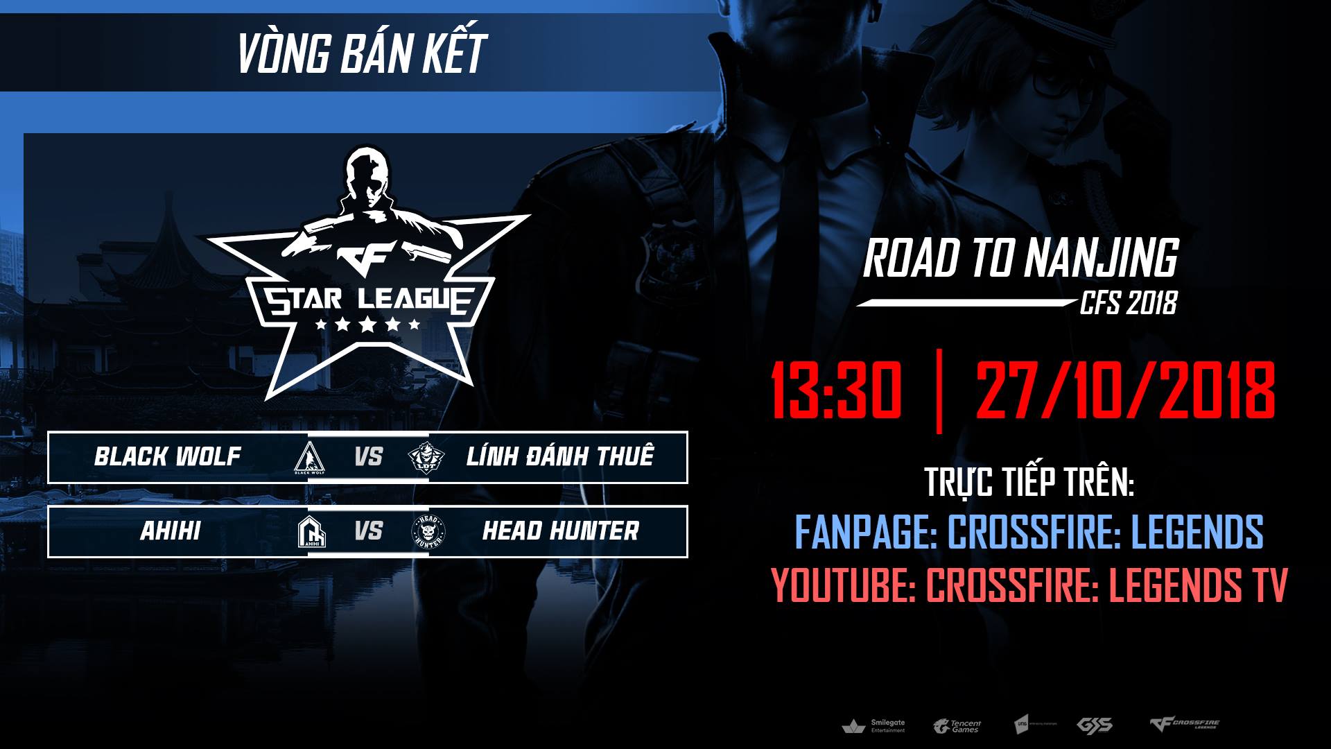 CFL Star League Season 2 2018: AHIHI, HeadHunter và Black Wolf cùng trải lòng trước thềm Bán Kết diễn ra