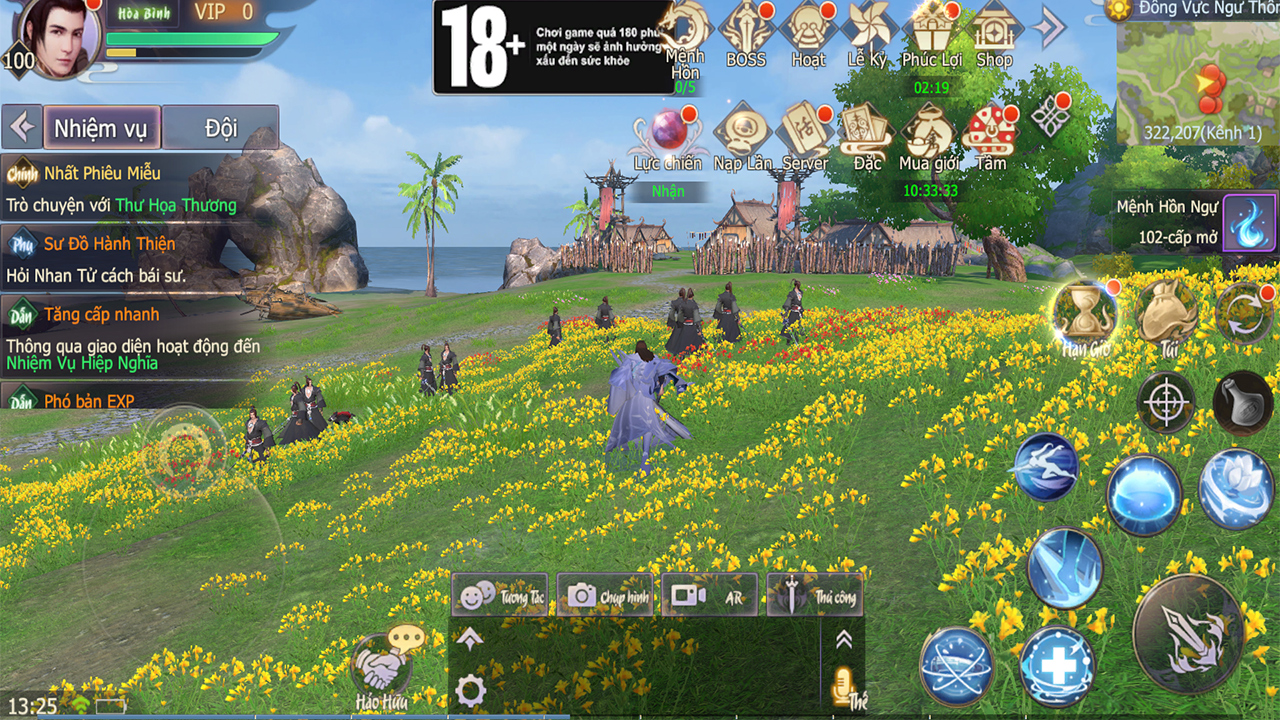 Khám phá các tính năng kinh điển trong MMORPG kiếm hiệp độc đáo tại Liệt Hỏa VNG