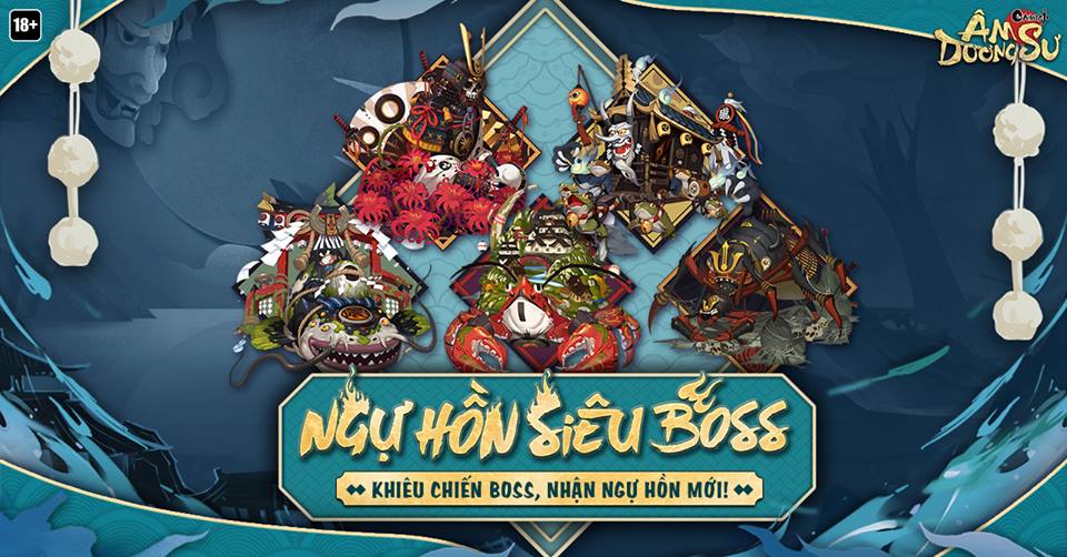 Âm Dương Sư: Hướng dẫn Ngự Hồn Siêu Boss Thế Giới và cách tìm, sử dụng mạnh nhất cho thức thần