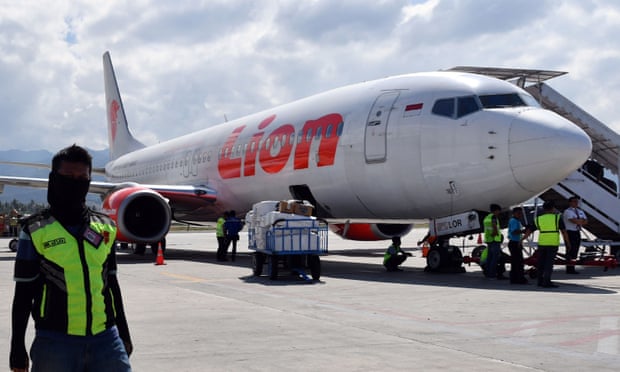 Máy bay của Lion Air Flight Indonesia rớt khi vừa cất cánh, 189 người mất tích