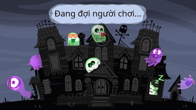 Spooky Doodle - Game mới ra mắt của Google nhân dịp Halloween này, có thể chơi với 8 người 1 lúc