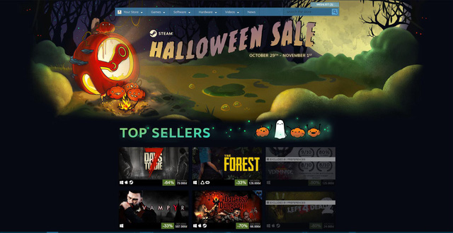 Steam đã chính thức mở đợt Sale Halloween, game thủ chuẩn bị móc hầu bao mua game nào