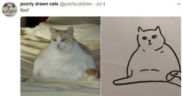 Vẽ mèo nguệch ngoạc khó cưỡng, trang Twitter thu hút 188.000 followers và kiếm được cả đống tiền