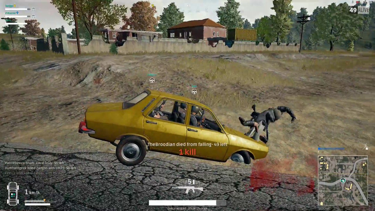 PUBG: 5 mẹo quan trọng cần ghi nhớ dành cho những phương tiện di chuyển trong PUBG