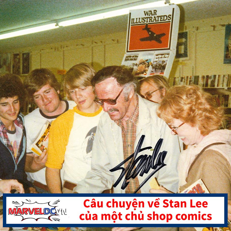 Ngày Stan Lee mất, 1 chủ tiệm bán truyện tranh ở California xúc động chia sẻ câu chuyện của mình 