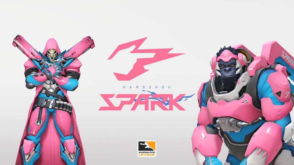 Overwatch: Xuất hiện đồng phục "Hồng Phấn" đáng yêu cho cả đội tuyển Hangzhou Spark