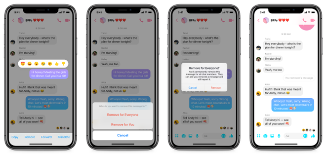 Tính năng rút lại tin nhắn đã gửi của Facebook Messenger không thần thánh như bạn nghĩ, gửi nhầm tin nhắn vẫn có thể lãnh đủ hậu quả