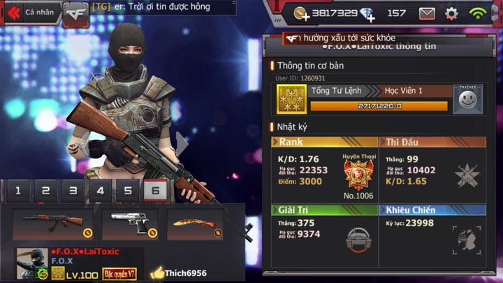 CrossFire Legends: Không những sở hữu kĩ năng cực tốt, các hot girl CFL còn vô cùng xinh đẹp nữa