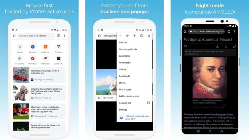 15 trình duyệt web tốt nhất trên Android (Phần 2)