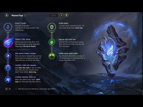 LMHT - Hướng dẫn điều chỉnh ngọc bổ trợ cho 5 vị trí giai đoạn mùa 9 - năm 2019