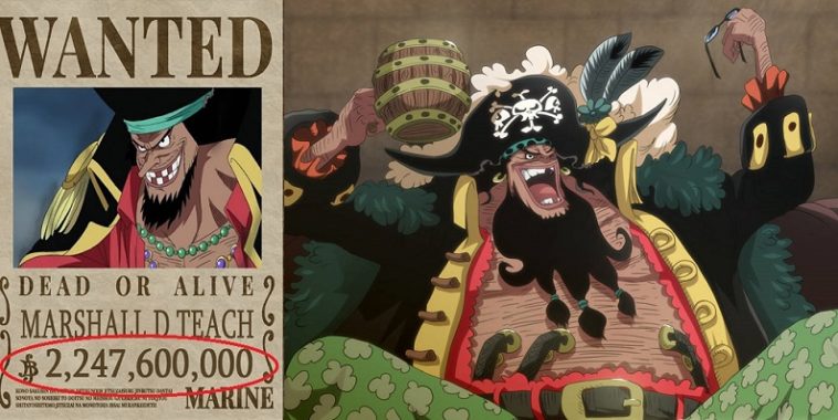 One Piece 928 - 10 sự thật bất ngờ mà bạn không tưởng được về thân thế của Marshall D. Teach ( Râu Đen)